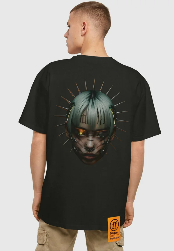 SPIKE  - T-Shirt print - black