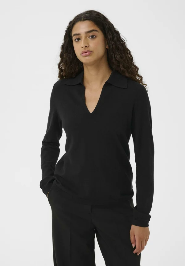 SPINA REGULAR  - Strickpullover - black