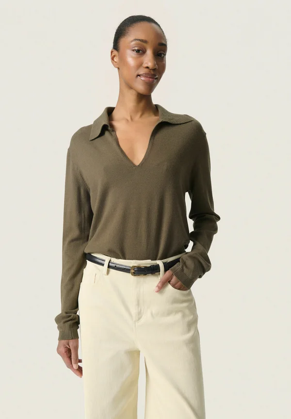 SPINA REGULAR  - Strickpullover - tarmac