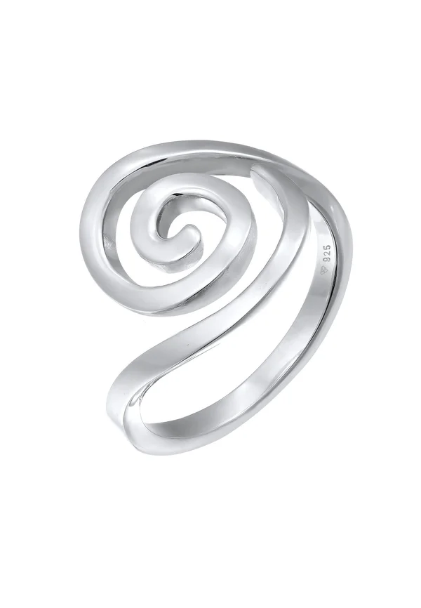 SPIRAL STATEMENT - Ring - silberfarben