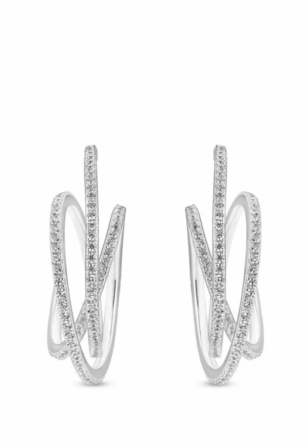 SPIRALE GRANDE - Ohrringe - silver coloured