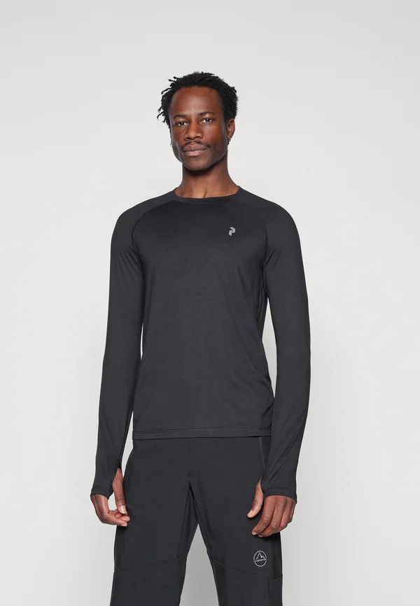 SPIRIT CREW - Langarmshirt - black