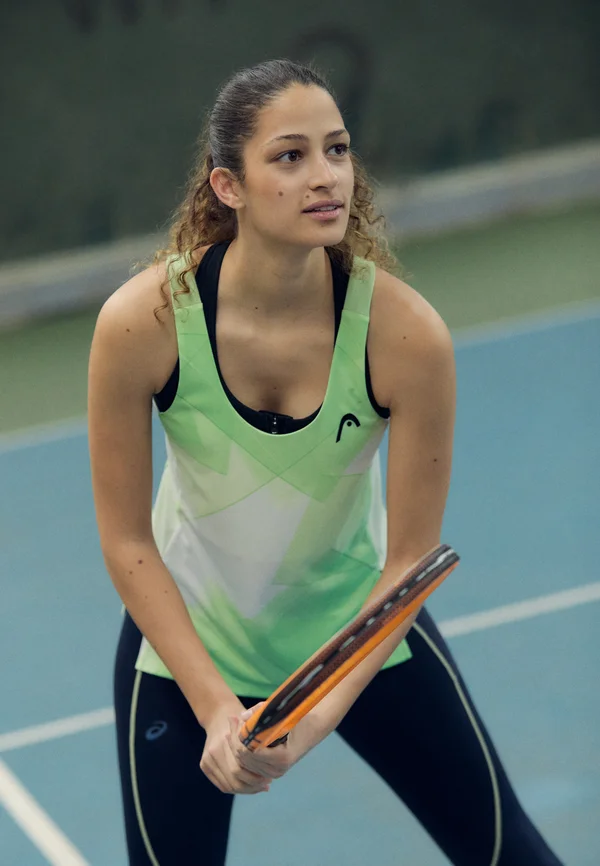 SPIRIT REGULAR FIT - Top - white/green