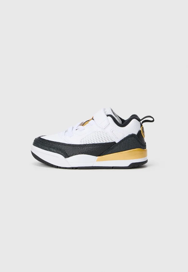 SPIZIKE LOW UNISEX - Sneaker high - white/black/metallic gold-coloured