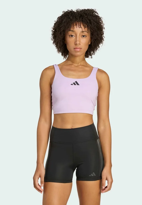Sport-BH mit leichter Stützkraft - powder plum