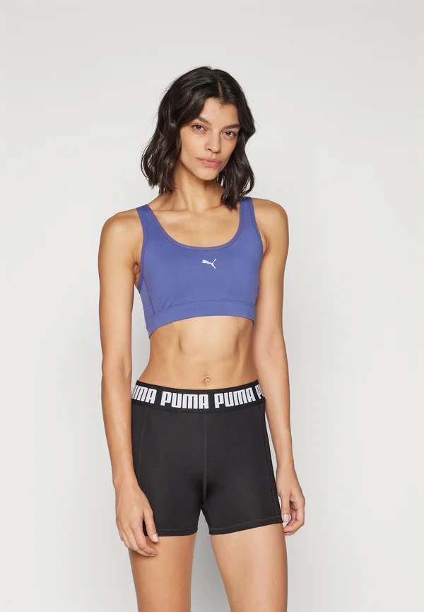 Sport-BH mit mittlerer Stützkraft - blue crystal