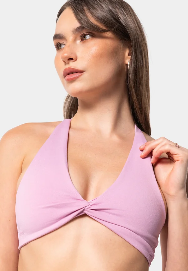 Sport-BH mit mittlerer Stützkraft - pink