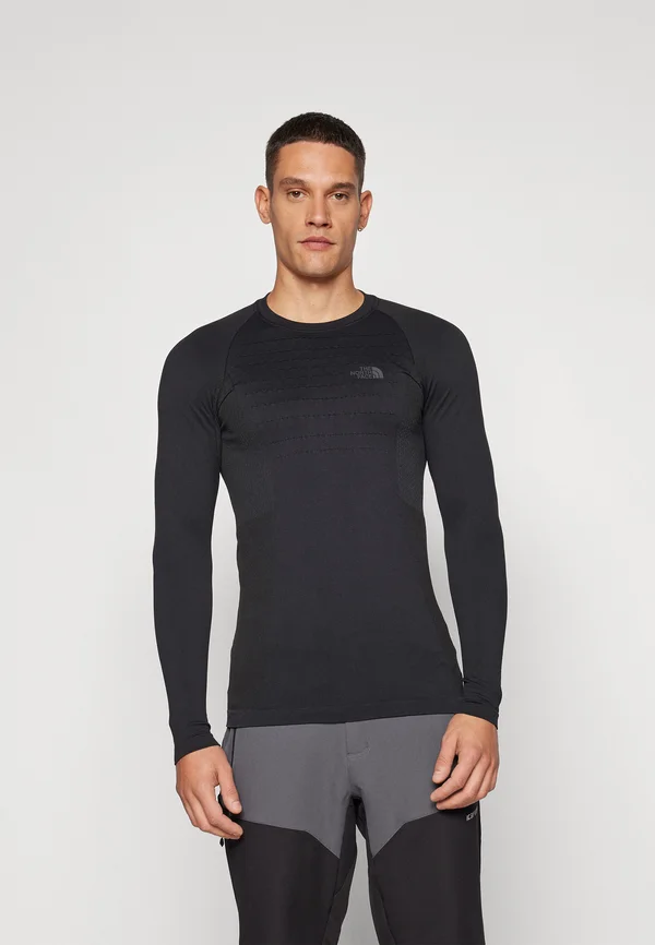 SPORT CREW NECK - Langarmshirt - black