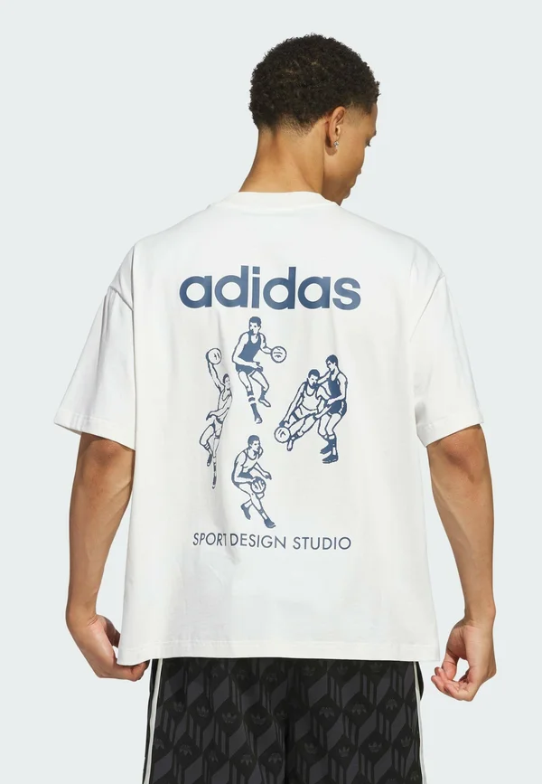 SPORT DESIGN STUDIO PLAYERS GRAPHIC - T-Shirt print - cloud white/preloved ink