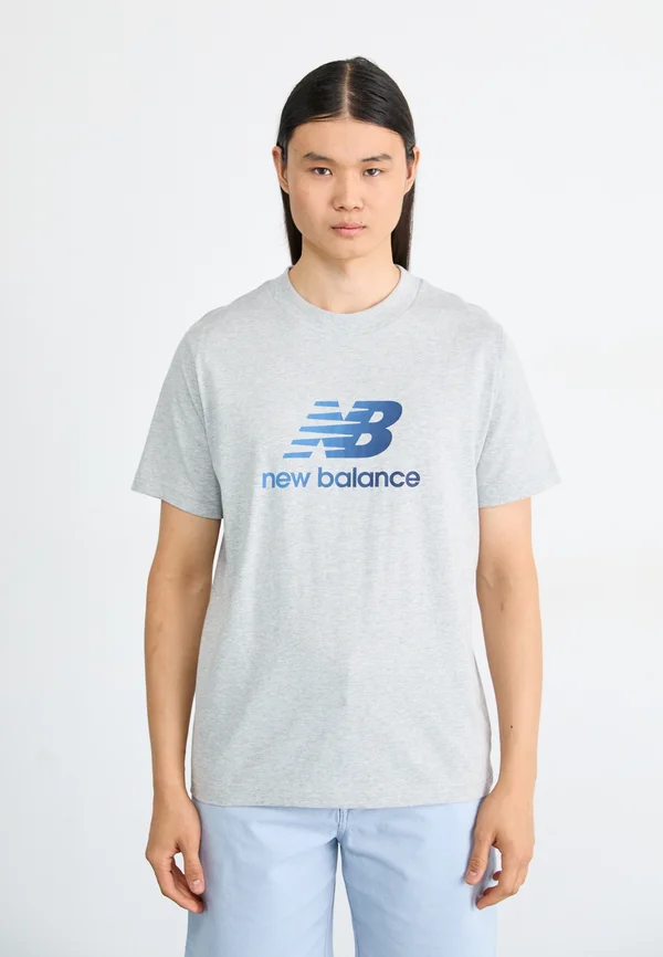 SPORT ESSENTIALS GRADIENT LOGO  - T-Shirt print - athletic grey