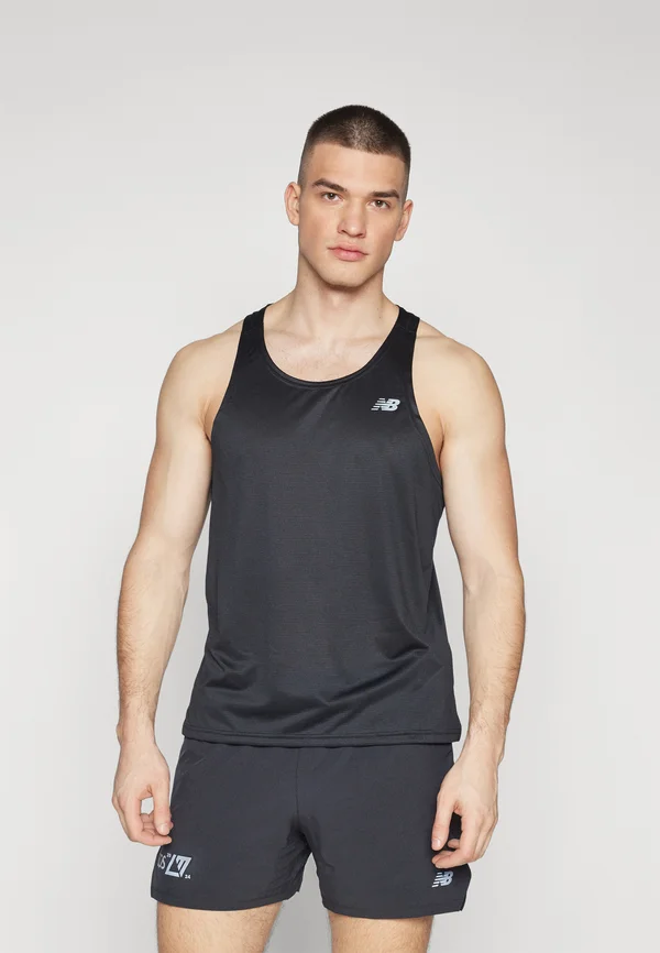 SPORT ESSENTIALS SINGLET - Top - black
