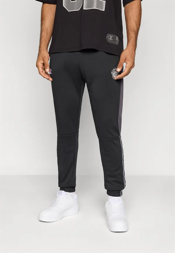 SPORT HERITAGE ELASTIC CUFF PANTS INTERLOCK - Jogginghose - black