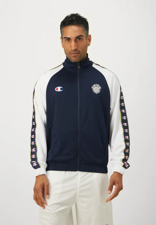 SPORT HERITAGE FULL ZIP TRACK - Trainingsjacke - navy/white