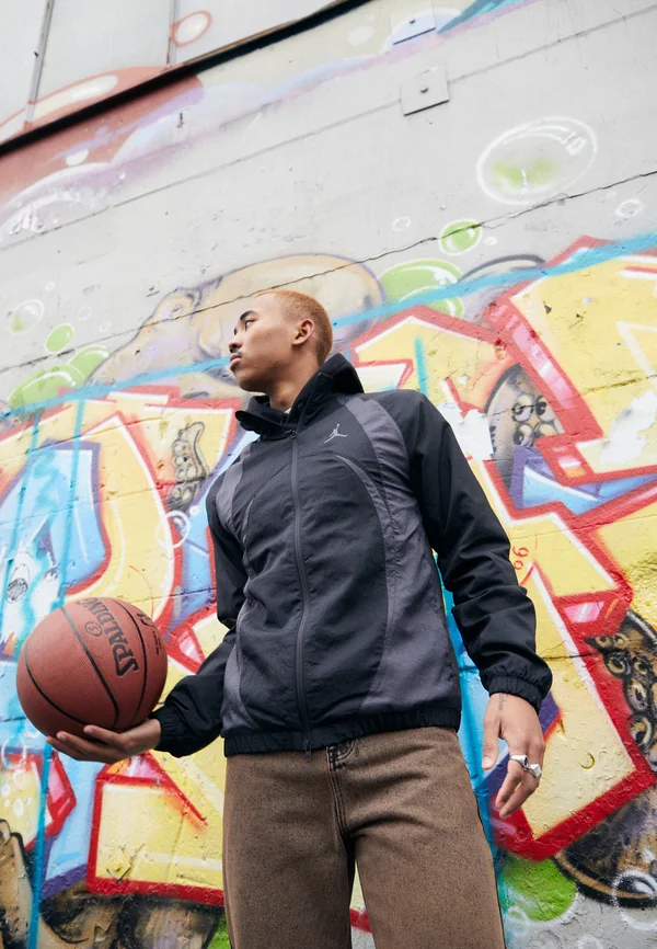 SPORT JAM WARM UP JACKET - Trainingsjacke - black/dark shadow