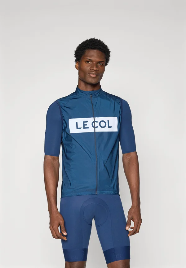 SPORT LOGO GILET - Cycling-Trikot - navy/white