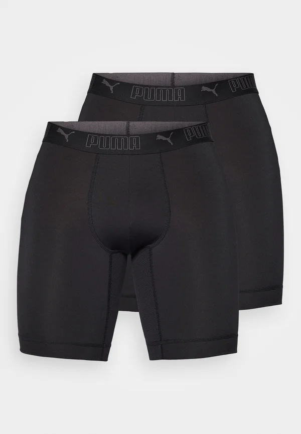 SPORT LONG BOXER 2 PACK - Panties - schwarz