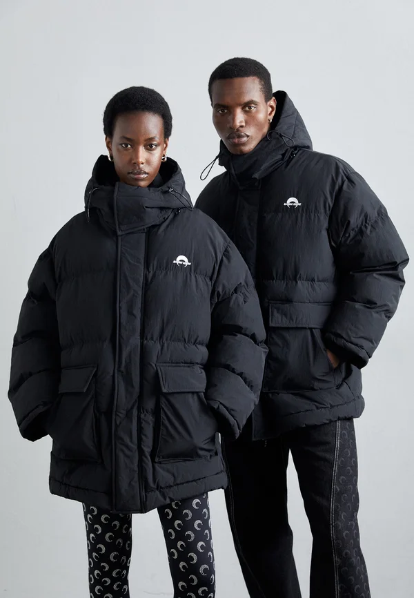SPORT PUFFER COAT UNISEX - Winterjacke - black