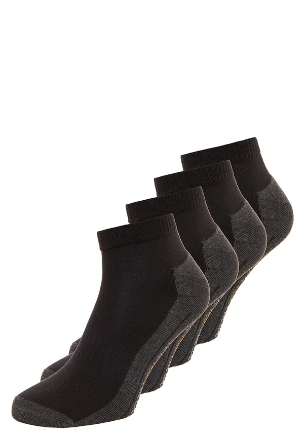 SPORT QUARTER BOX 4 PACK - Sportsocken - black