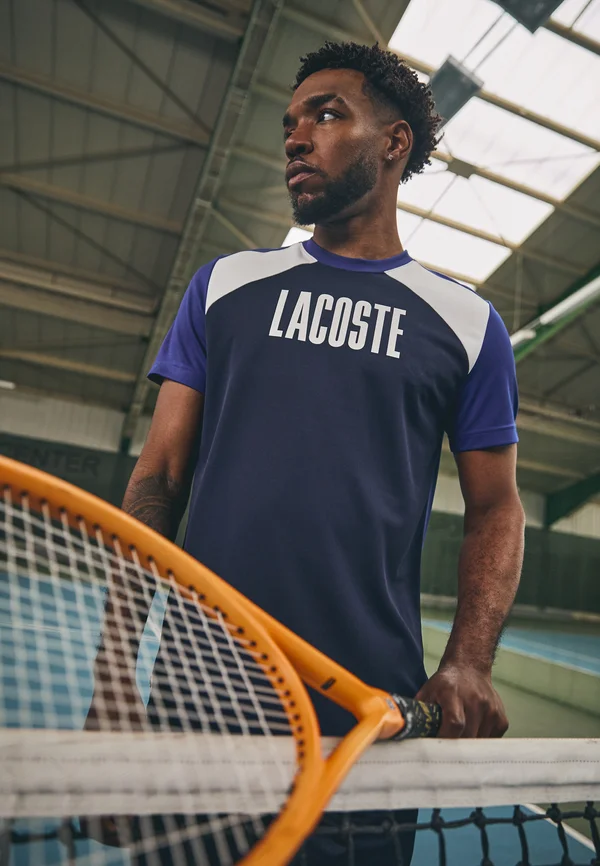 Sport T-Shirt - navy blue/cosmic white