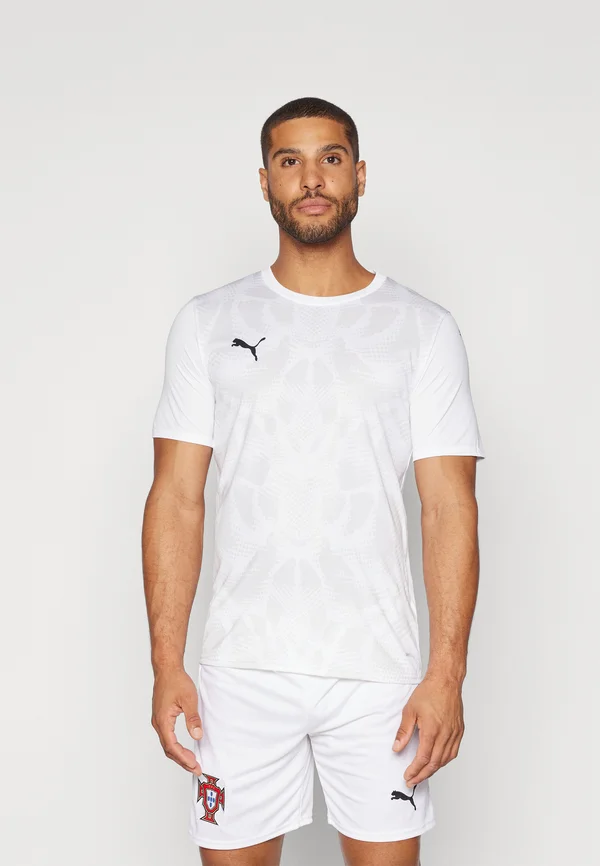Sport T-Shirt - white/black
