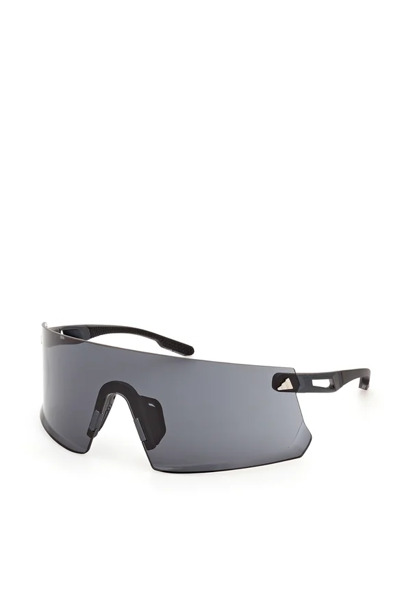 Sportbrille - nero opaco grigio fumo