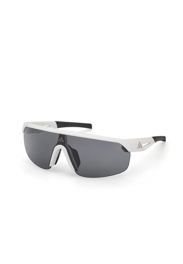 Sportbrille - white smoke gray