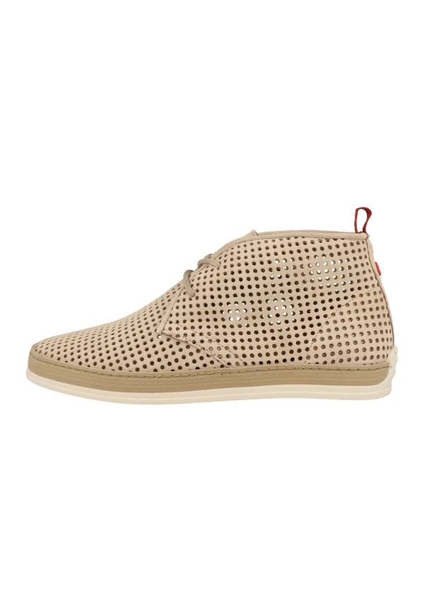 Sportlicher Schnürer - beige beige