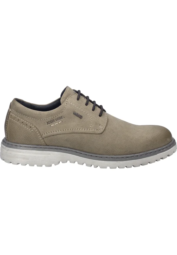 Sportlicher Schnürer - beige-kombi