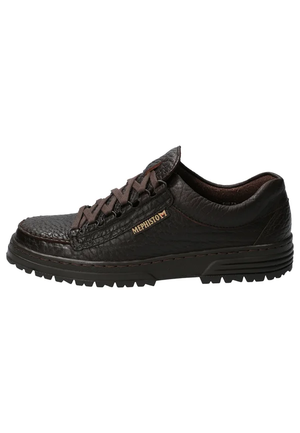 Sportlicher Schnürer - dark brown