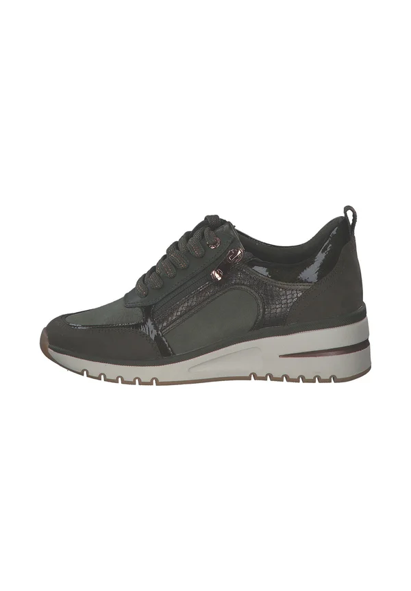 Sportlicher Schnürer - khaki comb