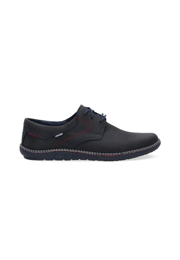 Sportlicher Schnürer - navy