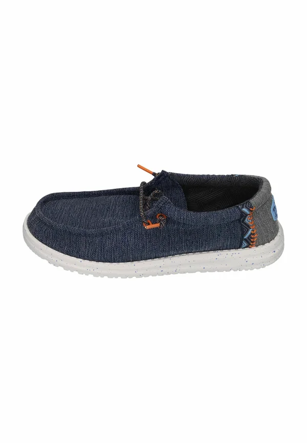Sportlicher Schnürer - navy