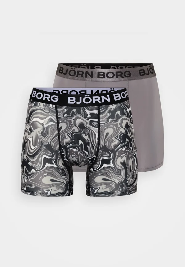 SPORTS 2 PACK - Panties - grey/black