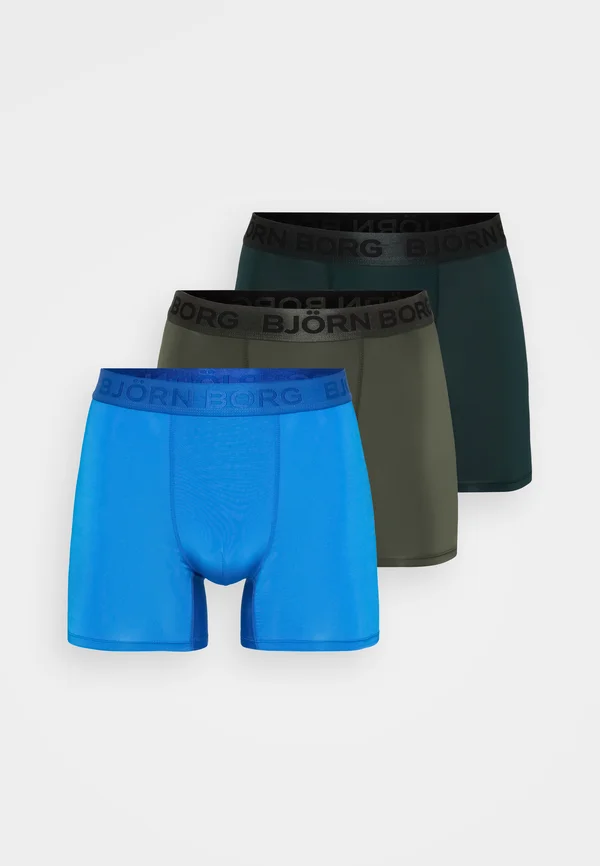 SPORTS 3 PACK - Panties - blue/petrol/olive