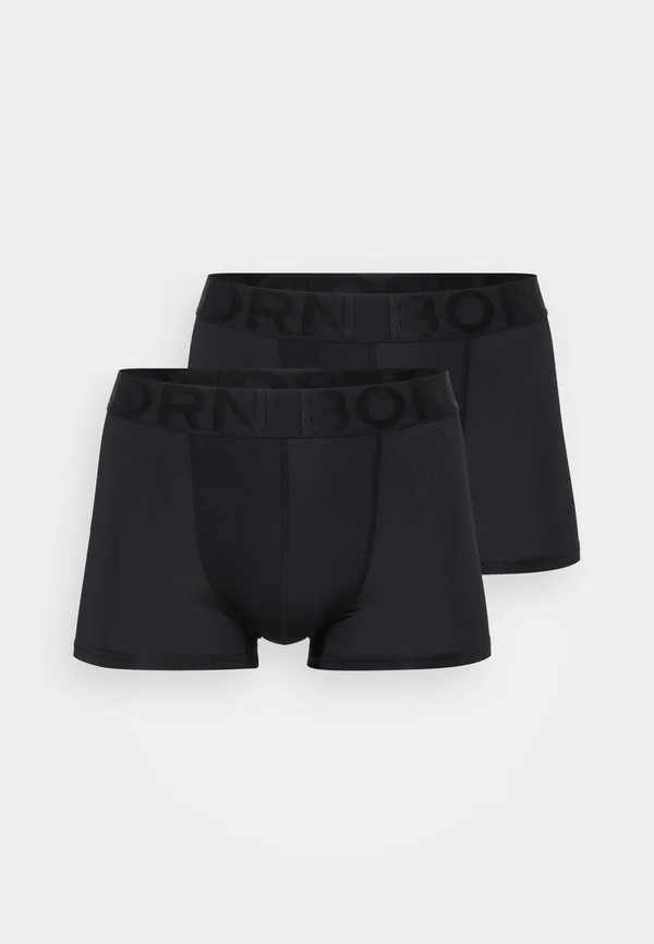 SPORTS TRUNK 2 PACK - Panties - black