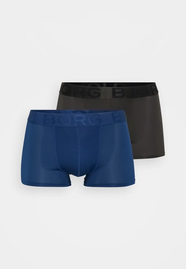 SPORTS TRUNK 2 PACK - Panties - dark blue/olive
