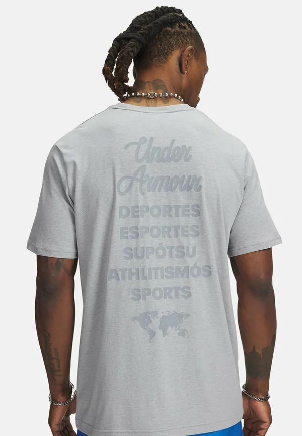 Sports Wordmark - T-Shirt print - mod gray light heather