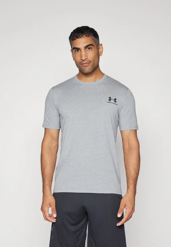 SPORTSTYLE LC  - Sport T-Shirt - steel light heather/black
