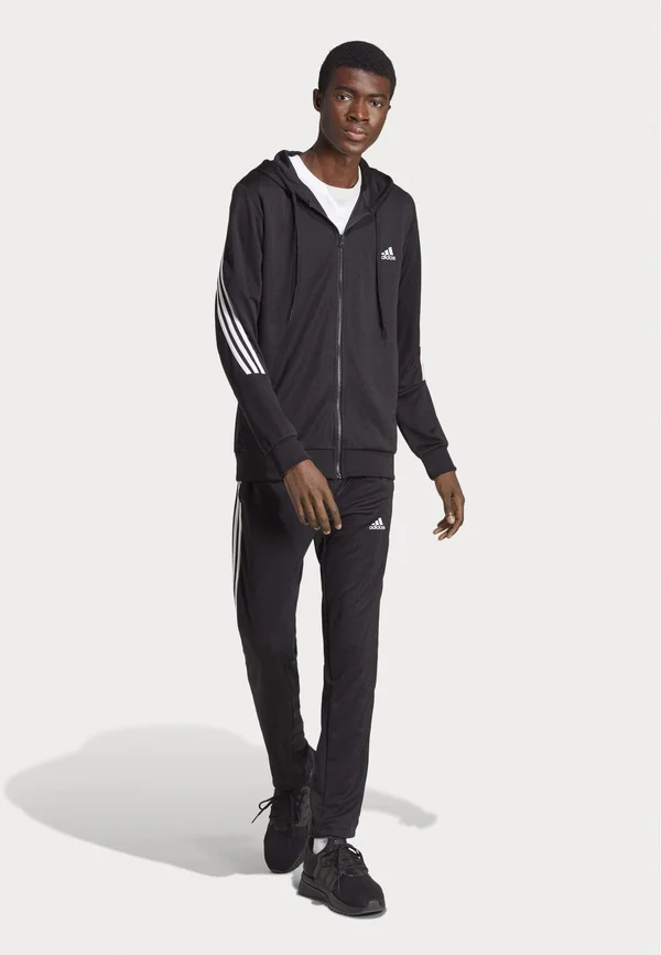 SPORTSWEAR 3-STRIPES - Trainingsanzug - black white