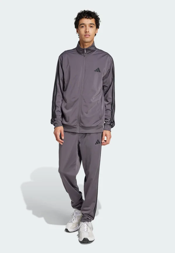 SPORTSWEAR BASIC 3-STRIPES TRICOT TRACK SUIT - Trainingsanzug - grey strata