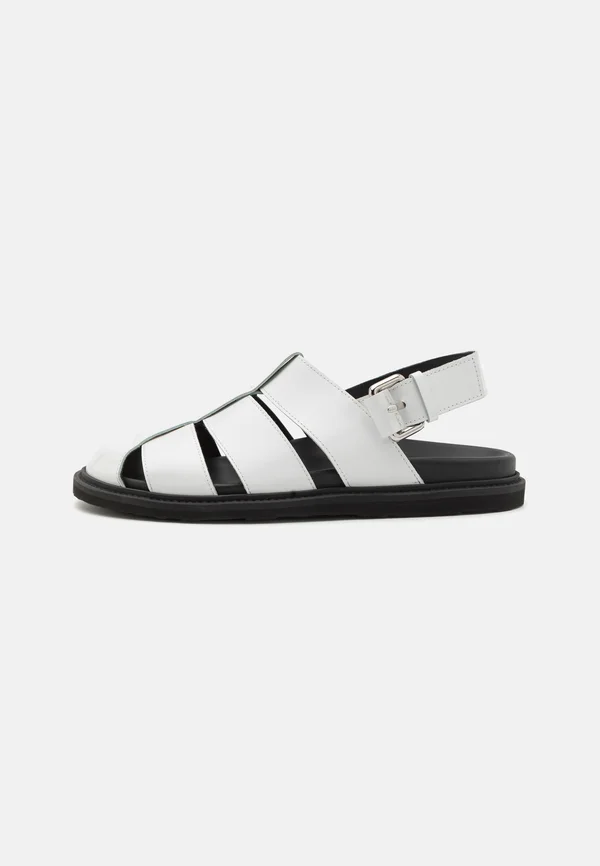 SPORTY - Riemensandalette - bianco