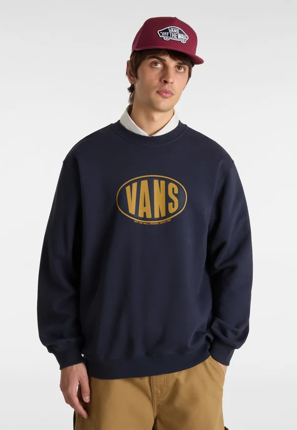 SPRAY ON LOOSE CREW - Sweatshirt - parisian night