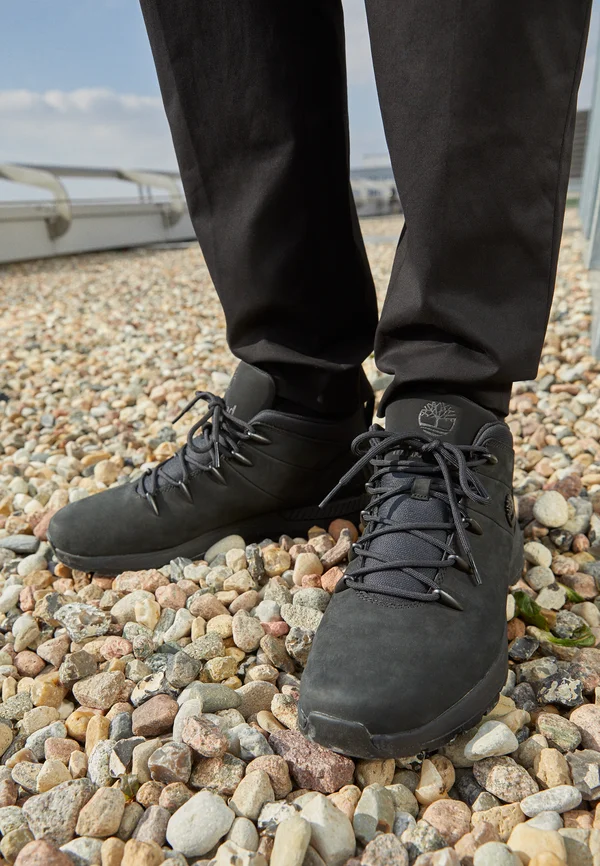 SPRINT TREKKER - Schnürstiefelette - black