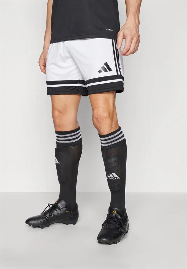 SQUADRA 25 - Kurze Sporthose - white/black