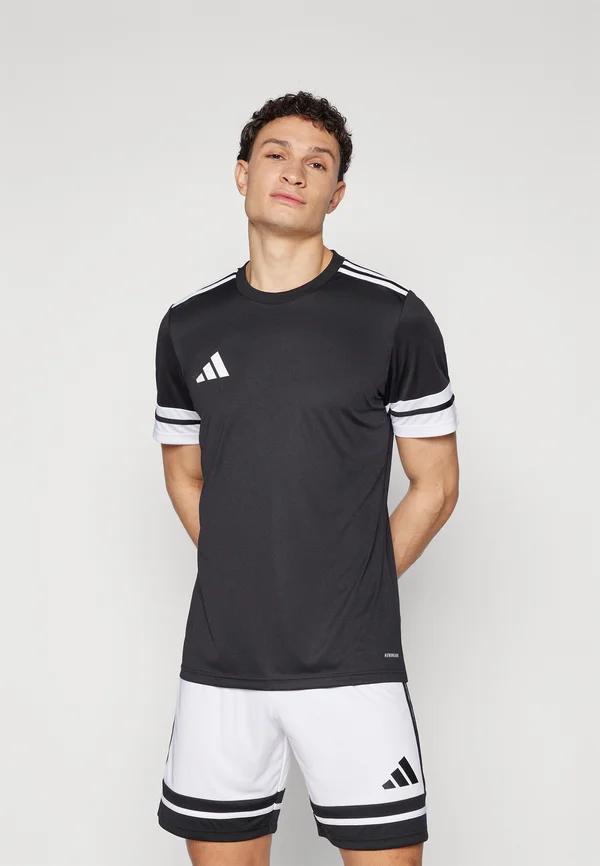 SQUADRA 25 - Sport T-Shirt - black/white