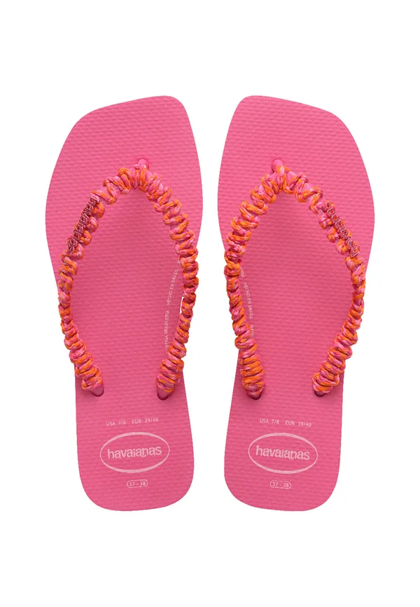 SQUARE BOHO - Zehentrenner - pink flux