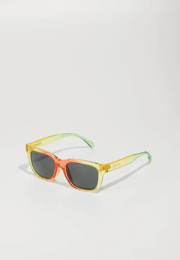 SQUARE UNISEX - Sonnenbrille - orange/yellow/green