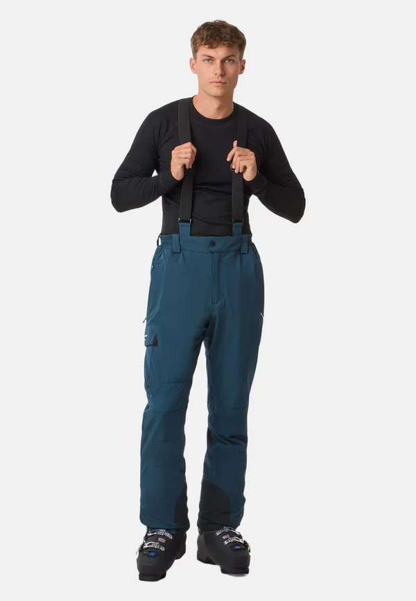 ST ANTON WITH PADDING - Skihose - blue-grey