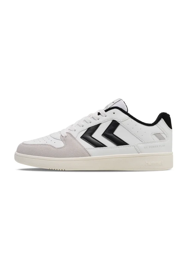ST POWER PLAY PL UNISEX - Sneaker low - white black