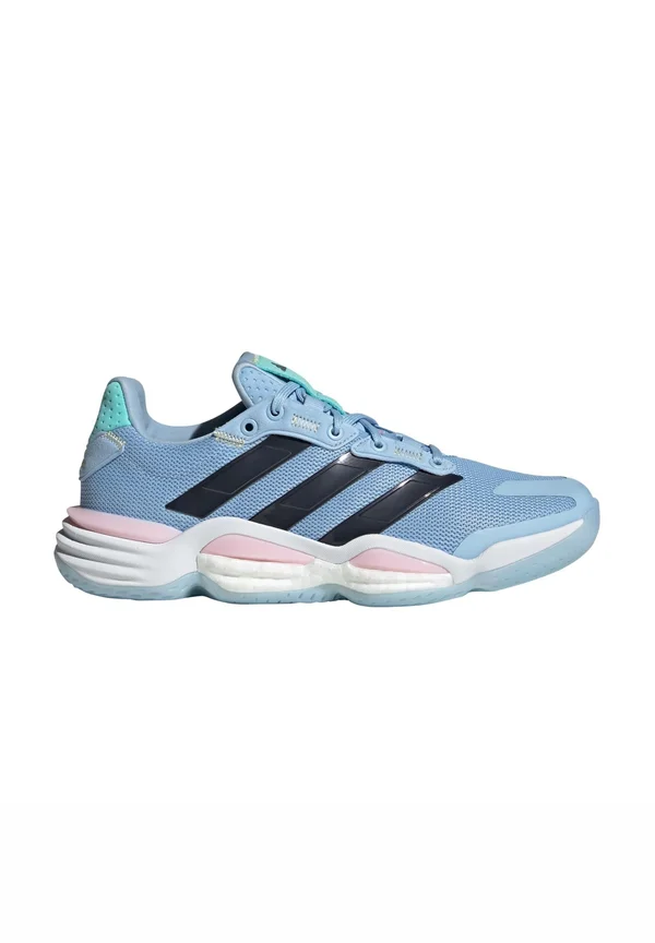 STABIL 16 INDOOR  - Handballschuh - glow blue shadow navy core black
